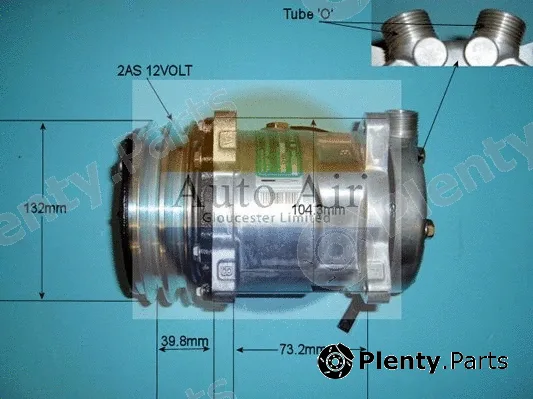 Auto Air Gloucester 14-6642 — Compressor, air conditioning