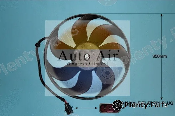 Auto Air Gloucester 05-1002 — Electric Motor, radiator fan