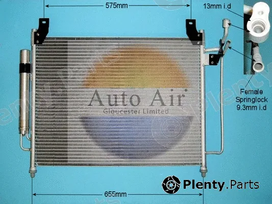 Auto Air Gloucester 16-1341 — Condenser, air conditioning