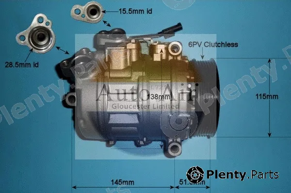 Auto Air Gloucester 14-0037R — Compressor, air conditioning