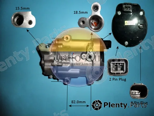 Auto Air Gloucester 14-0836P — Compressor, air conditioning