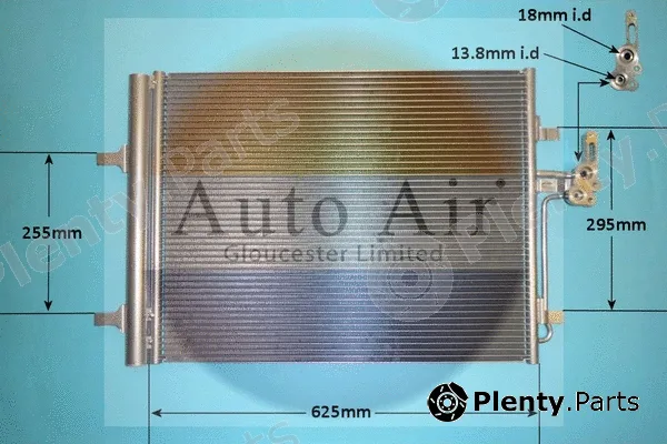 Auto Air Gloucester 16-1337 — Condenser, air conditioning