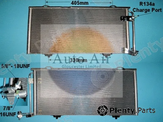 Auto Air Gloucester 16-1193 — Condenser, air conditioning