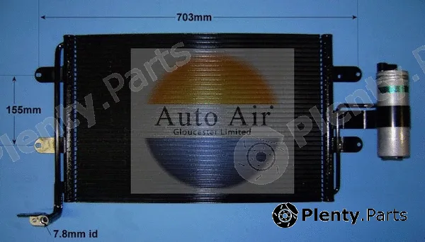 Auto Air Gloucester 16-9786 — Condenser, air conditioning