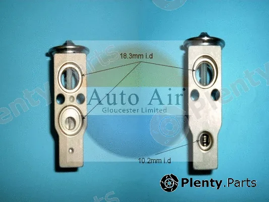 Auto Air Gloucester 22-8687 — Expansion Valve, air conditioning