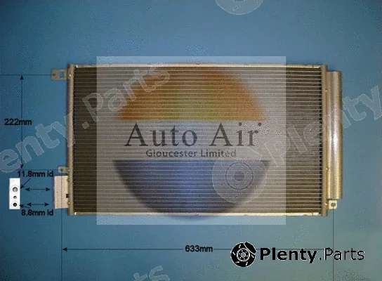 Auto Air Gloucester 16-9801 — Condenser, air conditioning