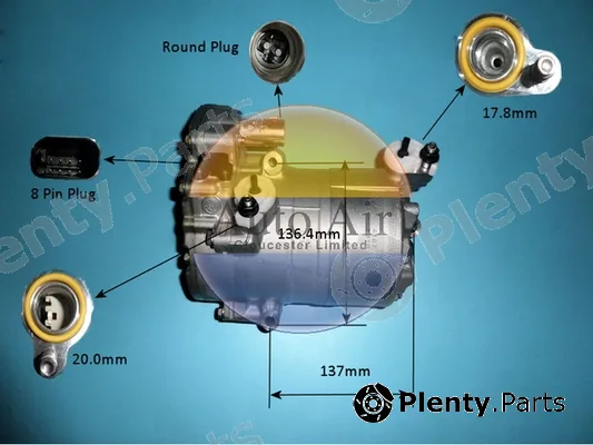 Auto Air Gloucester 14-0805 — Compressor, air conditioning