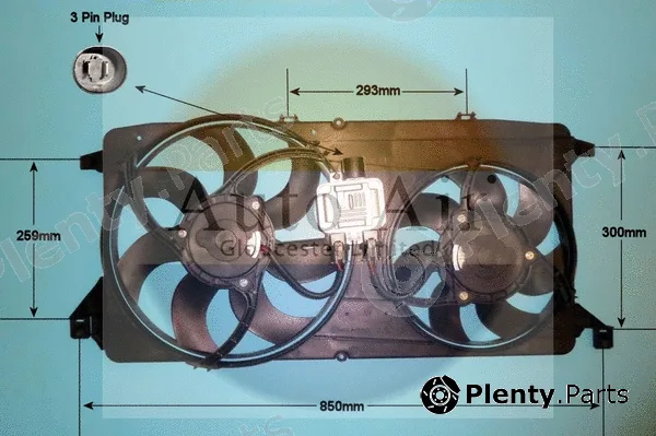 Auto Air Gloucester 05-1276 — Electric Motor, radiator fan