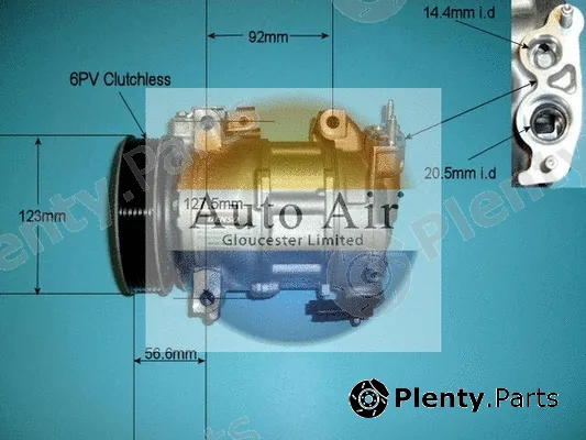 Auto Air Gloucester 14-9638 — Compressor, air conditioning
