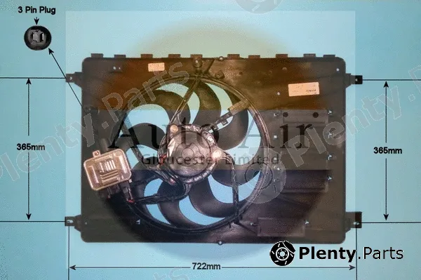Auto Air Gloucester 05-1259 — Electric Motor, radiator fan
