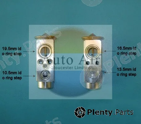 Auto Air Gloucester 22-8609 — Expansion Valve, air conditioning