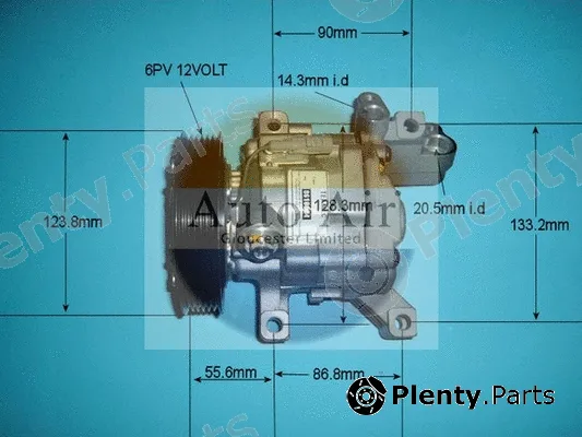Auto Air Gloucester 14-1439R — Compressor, air conditioning