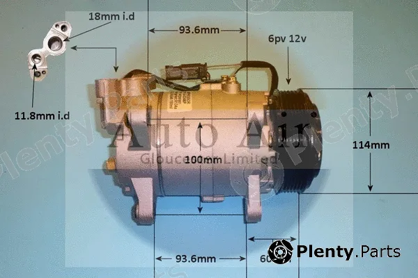 Auto Air Gloucester 14-0346P — Compressor, air conditioning