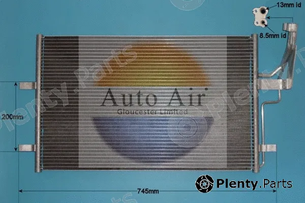Auto Air Gloucester 16-9917 — Condenser, air conditioning