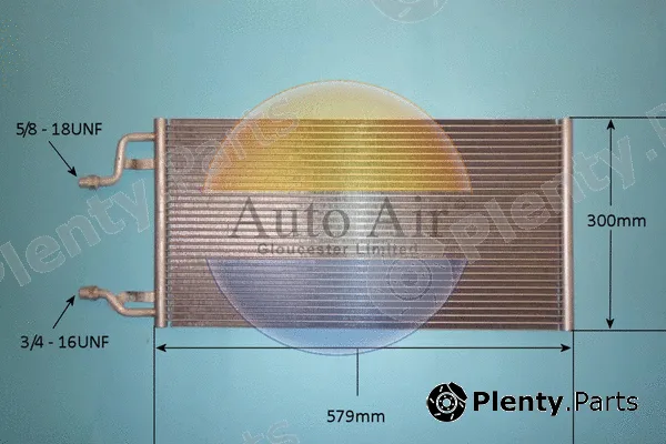 Auto Air Gloucester 16-0094 — Condenser, air conditioning