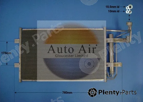 Auto Air Gloucester 16-9960 — Condenser, air conditioning