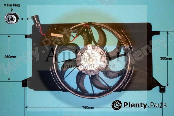 Auto Air Gloucester 05-1270 — Electric Motor, radiator fan