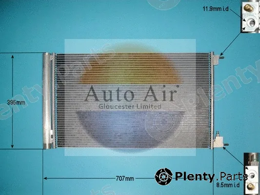 Auto Air Gloucester 16-0011 — Condenser, air conditioning