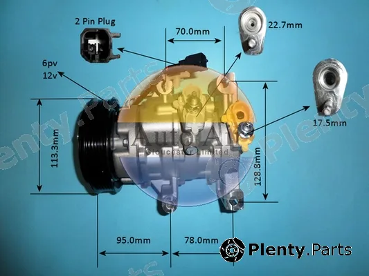 Auto Air Gloucester 14-0276P — Compressor, air conditioning