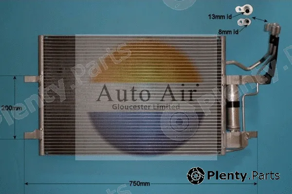 Auto Air Gloucester 16-9916 — Condenser, air conditioning