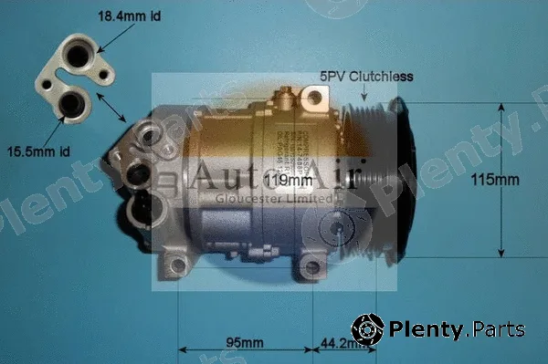 Auto Air Gloucester 14-7488P — Compressor, air conditioning