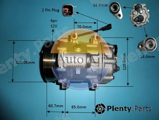 Auto Air Gloucester 14-0094p — Compressor, air conditioning