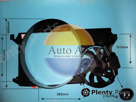 Auto Air Gloucester 05-1250 — Electric Motor, radiator fan