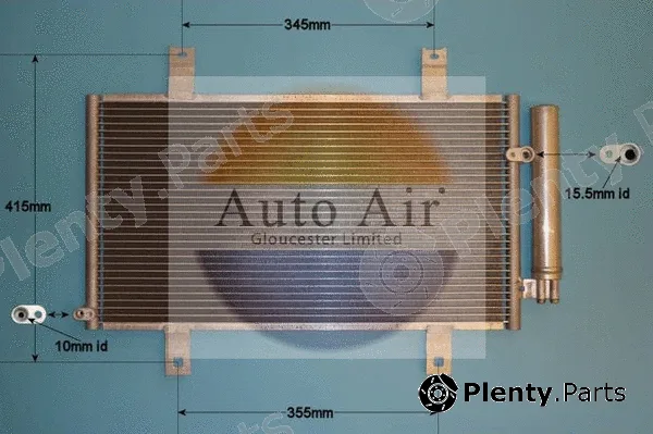 Auto Air Gloucester 16-8899 — Condenser, air conditioning