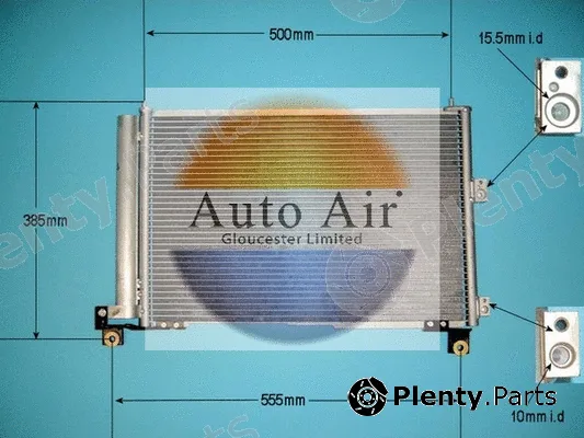 Auto Air Gloucester 16-9710 — Condenser, air conditioning