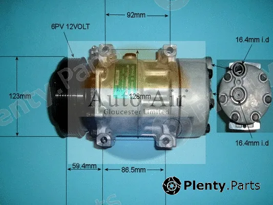 Auto Air Gloucester 14-8074 — Compressor, air conditioning