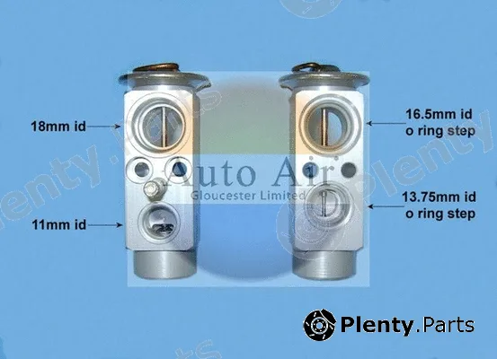 Auto Air Gloucester 22-1012 — Expansion Valve, air conditioning