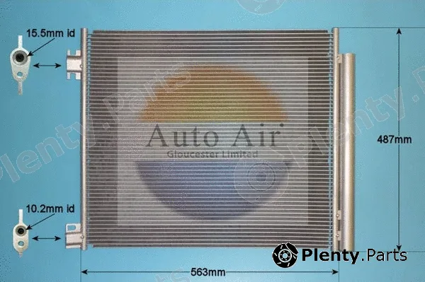 Auto Air Gloucester 16-9817 — Condenser, air conditioning
