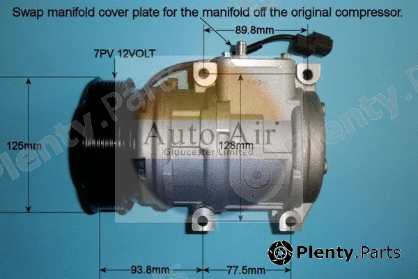 Auto Air Gloucester 14-0257P — Compressor, air conditioning