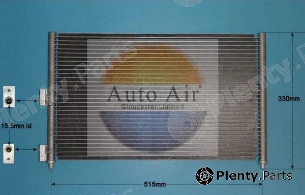 Auto Air Gloucester 16-1103 — Condenser, air conditioning
