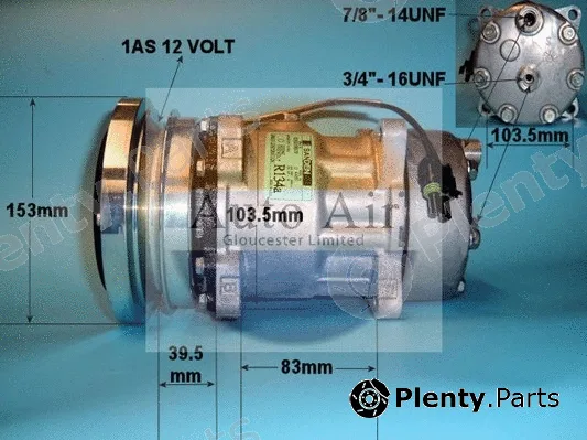 Auto Air Gloucester 14-0016 — Compressor, air conditioning