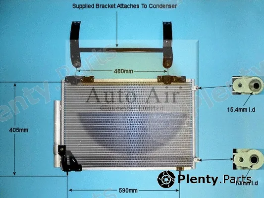 Auto Air Gloucester 16-5271 — Condenser, air conditioning