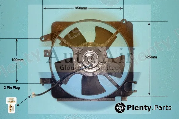 Auto Air Gloucester 05-1217 — Electric Motor, radiator fan