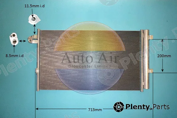 Auto Air Gloucester 16-0061 — Condenser, air conditioning