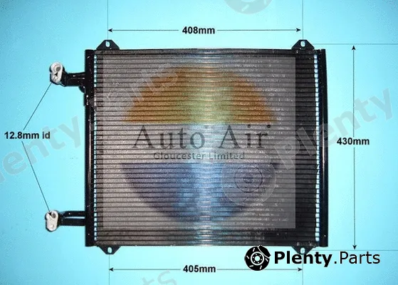 Auto Air Gloucester 16-9691 — Condenser, air conditioning