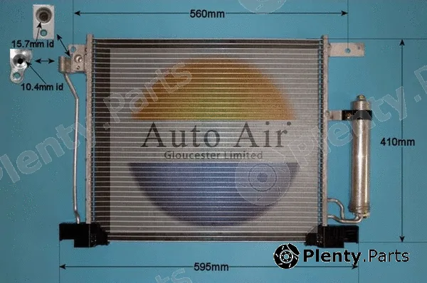 Auto Air Gloucester 16-1985 — Condenser, air conditioning