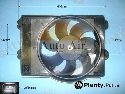 Auto Air Gloucester 05-1168 — Electric Motor, radiator fan