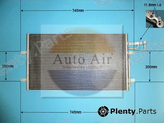 Auto Air Gloucester 16-1311 — Condenser, air conditioning