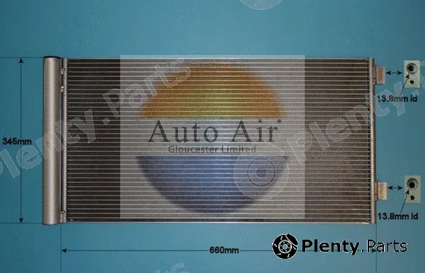 Auto Air Gloucester 16-8923 — Condenser, air conditioning