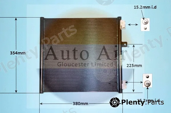 Auto Air Gloucester 16-9577 — Condenser, air conditioning