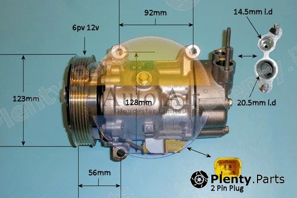 Auto Air Gloucester 14-1124 — Compressor, air conditioning