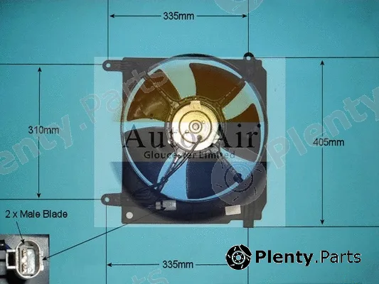 Auto Air Gloucester 05-1127 — Electric Motor, radiator fan