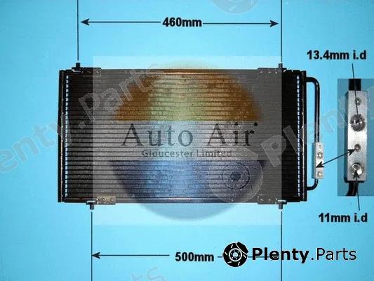 Auto Air Gloucester 16-1215 — Condenser, air conditioning
