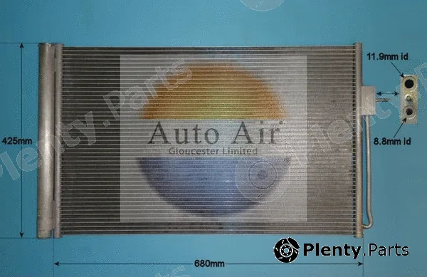 Auto Air Gloucester 16-9813 — Condenser, air conditioning
