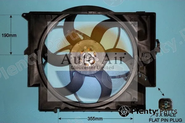 Auto Air Gloucester 05-1039 — Electric Motor, radiator fan