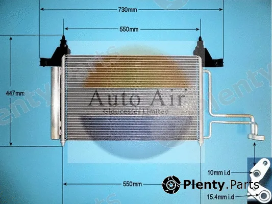 Auto Air Gloucester 16-1123 — Condenser, air conditioning